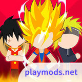 Super Stick Fight All-Star Hero: Chaos War Battle(No ads)Mod  Apk v4.3