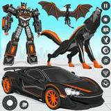 Wolf Robot Car Transform GameMod  Apk v3.5