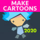 Draw Cartoons 2(Free Shopping)Mod  Apk v0.19.21