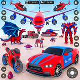 Police Dragon Robot Car GamesMod  Apk v1.0.18