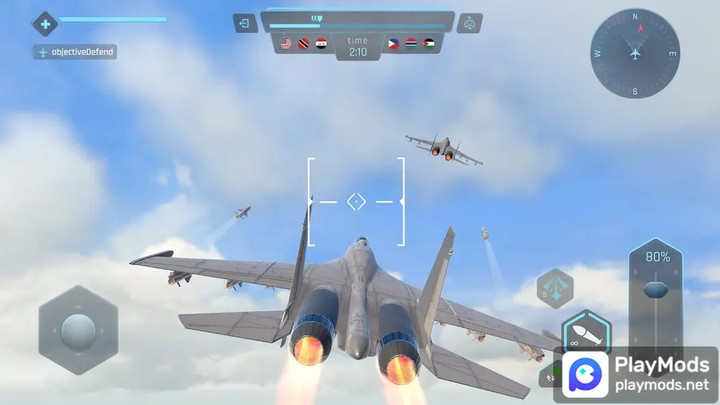 Sky Warriors: Blazing CloudsMod  Apk v4.13.0(no ads)