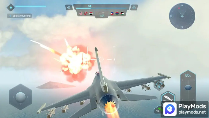 Sky Warriors: Blazing CloudsMod  Apk v4.13.0(no ads)