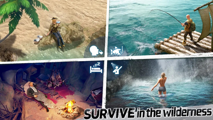 LOST in Blue: Survive the Zombie IslandsMod  Apk v1.50.7