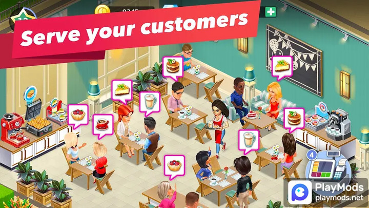 My Cafe — Restaurant Game. Serve & ManageMod  Apk v2023.11.1.0(lots of money)