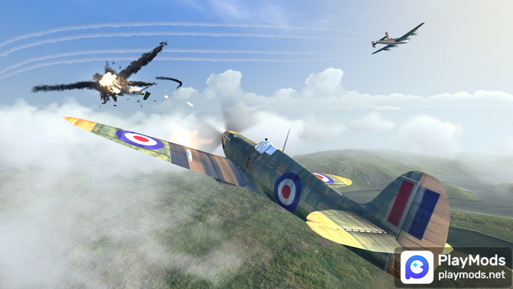 Warplanes: WW2 DogfightMod  Apk v2.3(Unlimited Money)