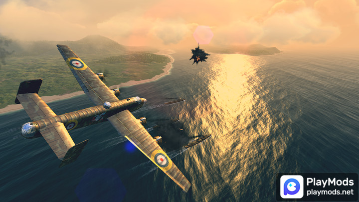 Warplanes: WW2 DogfightMod  Apk v2.3(Unlimited Money)