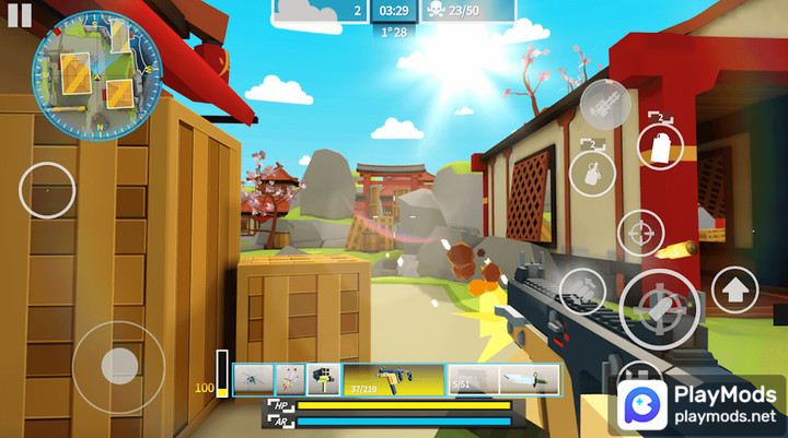 Bit Gun: Online Shooting GamesMod  Apk v1.0.6(unlimited bullets)