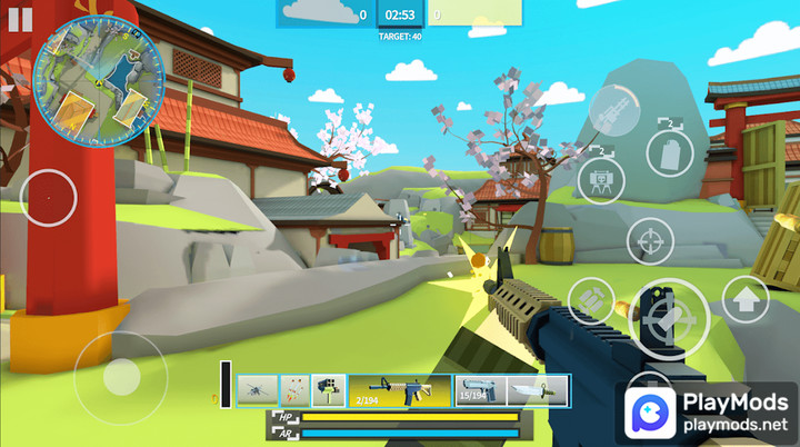 Bit Gun: Online Shooting GamesMod  Apk v1.0.6(unlimited bullets)