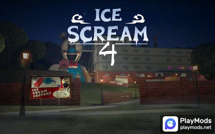 Ice Scream 4: Rods FactoryMod  Apk v1.2.5(No Ads)