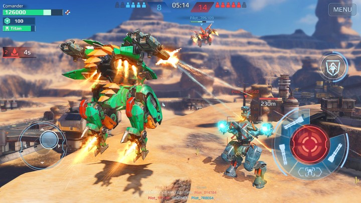 War Robots Multiplayer BattlesMod  Apk v9.5.1