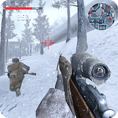 World War | WW2 Shooting Games Mod APK 3.7.0 [Remove ads][God Mode][Weak enemy]