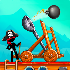 The Catapult: Stickman Pirates Mod APK 1.7.3 [Unlimited money]