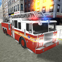 Real Fire Truck Driving Simulator: Fire Fighting Mod APK 1.0.8 [Unlimited money]