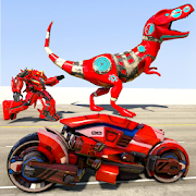 Dino Robot Bike Transform : Robot Dinosaur Games Mod APK 1.0.3 [Unlimited money]