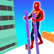 Super Hero High Stilts - Spider Race 3D Game Mod APK 0.1 [Unlimited money]