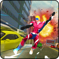 Super City Rope Hero - Real Gangster Crime Game Mod APK 1 [Unlimited money][Cracked]