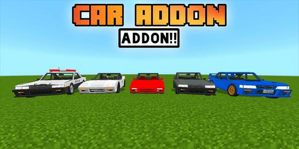 Cars mod Minecraft addon