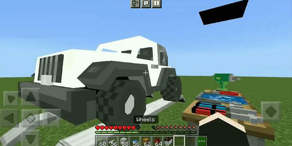 Cars mod Minecraft addon