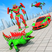 Crocodile Car Robot Games Mod APK 0.3 [Unlimited money]