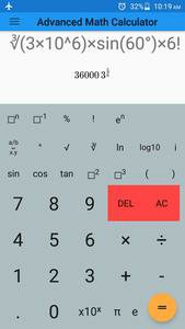 Advanced Math Calculator