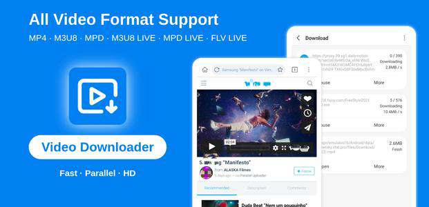 Video Downloader: M3U8 MPD