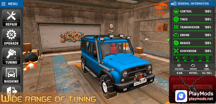 Russian Car Driver UAZ HUNTERMod  Apk v0.9.42(Unlimited Money)