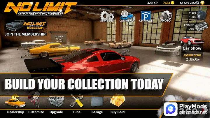 No Limit Drag Racing 2Mod  Apk v1.8.7(Unlimited Money)