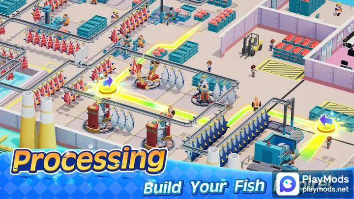 Fish Farm Tycoon: Idle FactoryMod  Apk v1.4.2(No Ads)