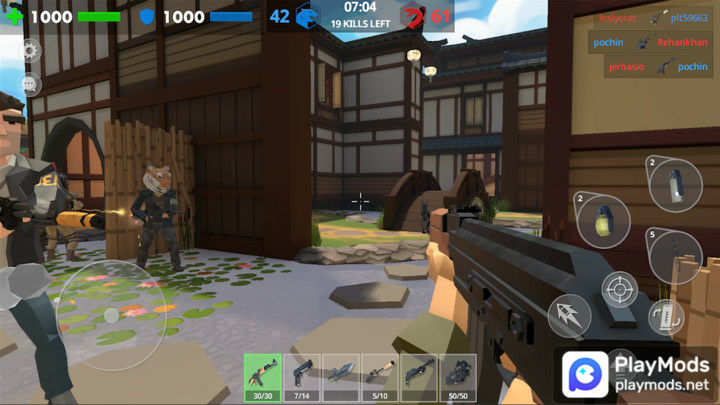 Polygon Arena: Online ShooterMod  Apk v0.263(unlimited bullets)