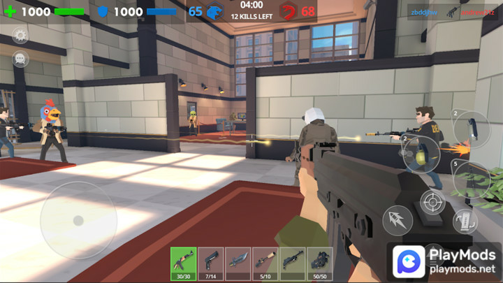 Polygon Arena: Online ShooterMod  Apk v0.263(unlimited bullets)