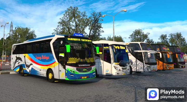 Bus Basuri Nusantara SimulatorMod  Apk v1.0(No Ads)