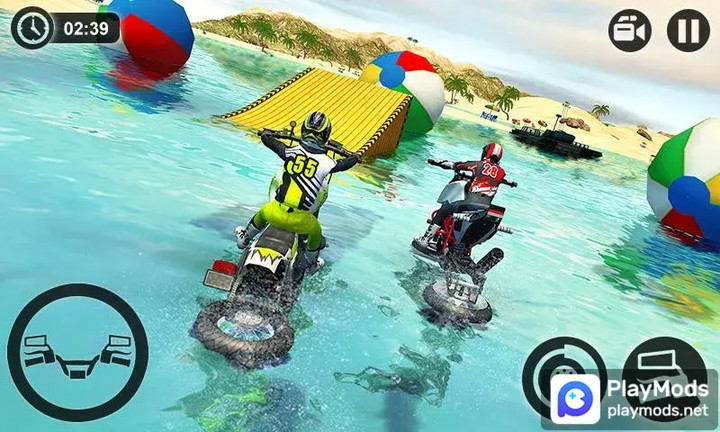 Beach Motorbike Stunts MasterMod  Apk v1.6(unlimited money)