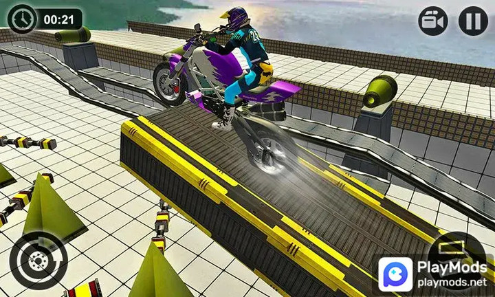 Beach Motorbike Stunts MasterMod  Apk v1.6(unlimited money)