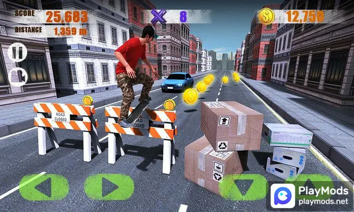 Street Skater 3DMod  Apk v1.9.1(unlimited money)