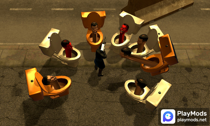 Skubid Shooter Toilet MonsterMod  Apk v12(unlimited money)