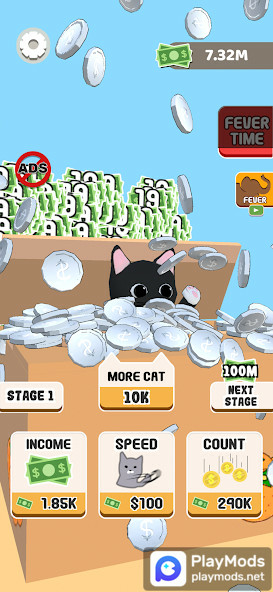 Cat Box FeverMod  Apk v1.2.5(No Ads)