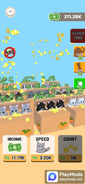 Cat Box FeverMod  Apk v1.2.5(No Ads)