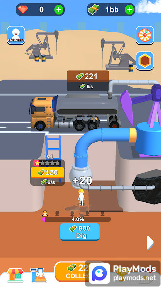 Idle Oil WellMod  Apk v0.0.6(Unlimited Resources)