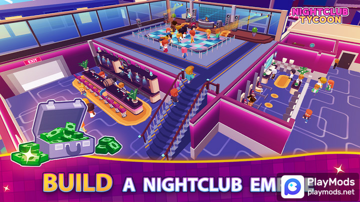 Nightclub Tycoon: Idle ManagerMod  Apk v1.16.002(Unlimited Resources)