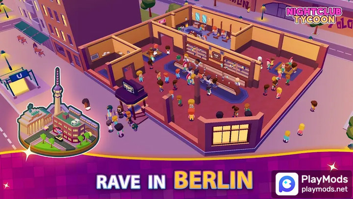 Nightclub Tycoon: Idle ManagerMod  Apk v1.16.002(Unlimited Resources)