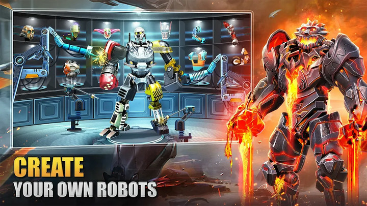 Real Steel Boxing ChampionsMod  Apk v58.58.110(Unlimited Money)