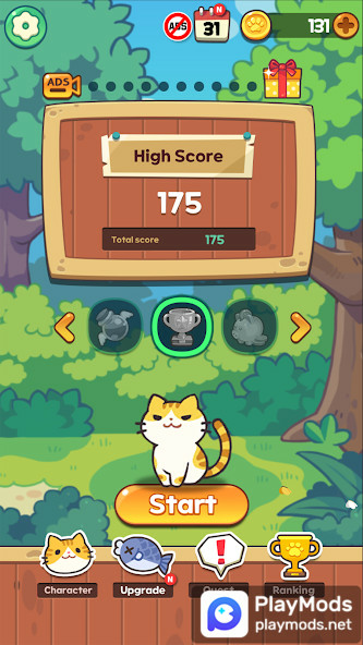 Cat&Friends! Jumping AwayMod  Apk v1.0.12(unlimited money)