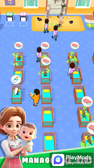 My Mini Daycare Idle TycoonMod  Apk v1.69(unlimited money)