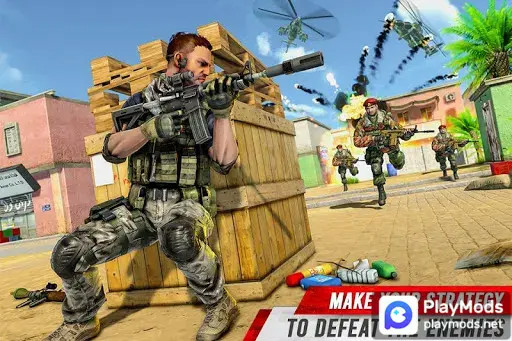 FPS Shooter:3D Gun Fire GamesMod  Apk v9.5(Unlimited Resources)