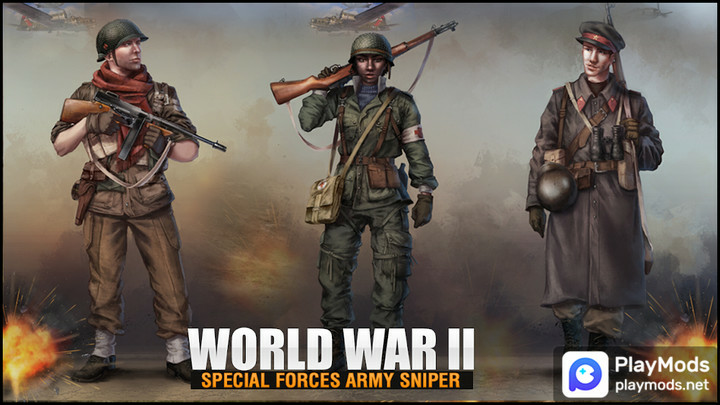 World War Army Commando StrikeMod  Apk v1.0.13(unlimited money)