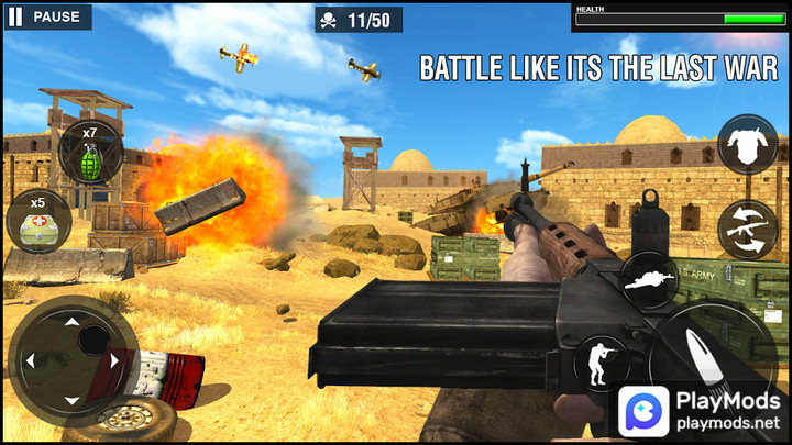 World War Army Commando StrikeMod  Apk v1.0.13(unlimited money)