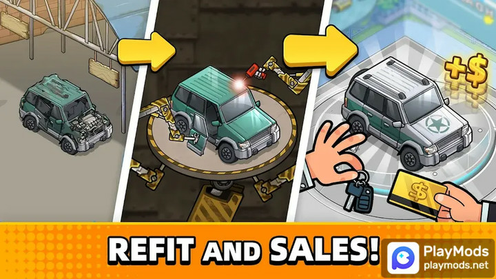 Used Car Tycoon GameMod  Apk v23.5.1(Unlimited Money)