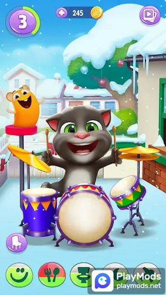 My Talking Tom 2Mod  Apk v4.2.0.6592(Max Money and Stars)