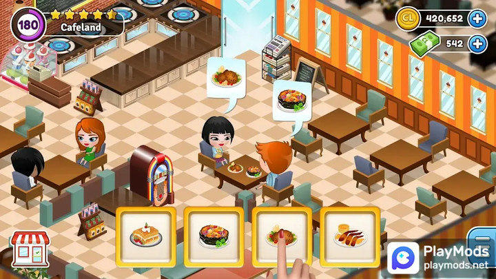 Cafeland - World KitchenMod  Apk v2.8.6(Unlimited Money)