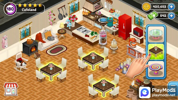 Cafeland - World KitchenMod  Apk v2.8.6(Unlimited Money)